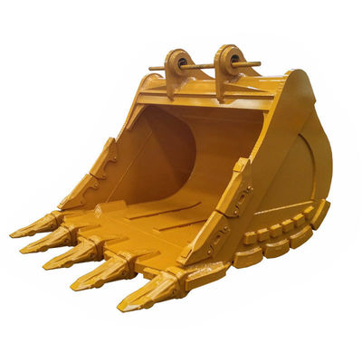 Cubo de excavadora de retroexcavadora de 600 mm de ancho de ratón con dientes de tigre