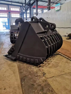 Volvo de excavación de rocas personalizado Tilt zanja de barro cubo de excavadora de limpieza de pantalla cubo esqueleto