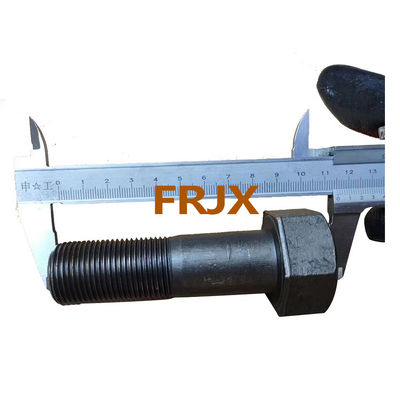 ZA bulldozer pernos de pista grado 12.9 HRC52-58 pernos de metal fuerte formado en frío certificado ISO
