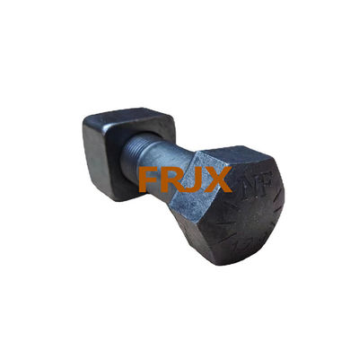 ZA bulldozer pernos de pista grado 12.9 HRC52-58 pernos de metal fuerte formado en frío certificado ISO