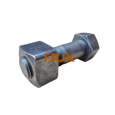 ZA bulldozer pernos de pista grado 12.9 HRC52-58 pernos de metal fuerte formado en frío certificado ISO