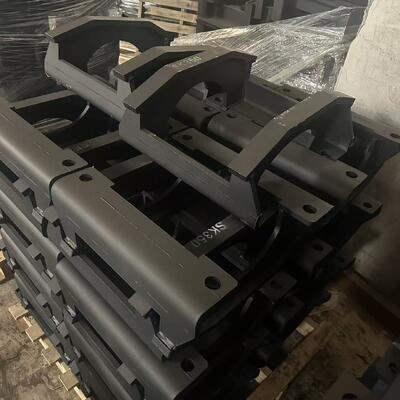 Protector de cadenas de excavadoras, protector de cadenas, componentes resistentes al desgaste, soporte de cadenas