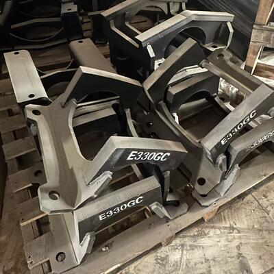 Protector de cadenas de excavadoras, protector de cadenas, componentes resistentes al desgaste, soporte de cadenas